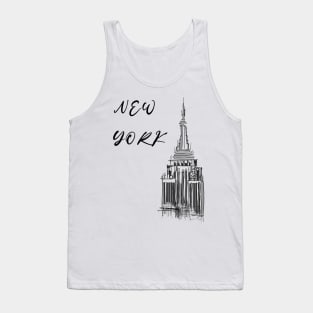 New York - Empire State Building Tank Top